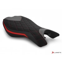 LUIMOTO (Diamond Sport) Rider Seat Covers for the Triumph DAYTONA 765 / 675 (13-18) & STREET TRIPLE Rx (15-16) LUIMOTO (Diamond Sport) Rider Seat Covers for the Triumph DAYTONA 765 / 675 (13-18) & STREET TRIPLE Rx (15-16)